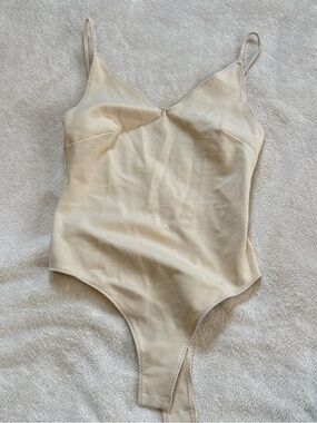 Shinestar Beige Nude Seamless Shapewear Bodysuit